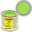 Sublime Green Pinstriping Lettering Enamel Paint, Half Pint