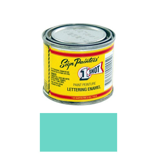 AQUA Pinstriping Lettering Enamel Paint, 1/4 Pint