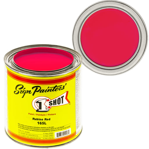 Rubine Red Pinstriping Lettering Enamel Paint, 1 Quart