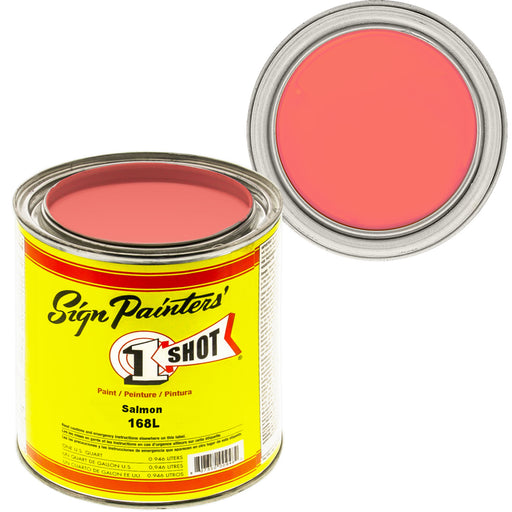 Salmon Pink Pinstriping Lettering Enamel Paint, 1 Quart