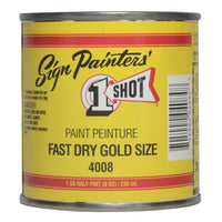 4008-Hp Fast Dry Gold Size Sign & Lettering Paint