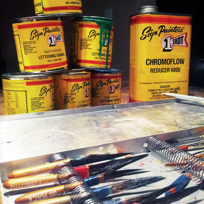 Secondary Colors 5 Color Striping Enamel Kit, 1/4 Pint Cans