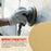 Premium 240 Grit 6" PSA Gold Sanding Discs, Box of 100 - Self Adhesive Stickyback Abrasive Sandpaper for DA & Random Orbital Sanders - Sand Auto Paint Metal, Wood Woodworking Furniture