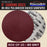 Premium 9" PSA Red 80 Grit Sanding Discs, Box of 20 - Self Adhesive Stickyback Sandpaper for Drywall Power Sanders, Coarse-Cut Abrasive - Woodworking, Sand Wood, Metal, Automotive Paint