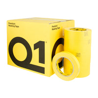 3/4 inch | 18mm Q1 Premium Yellow Masking Tape (48 ROLLS)