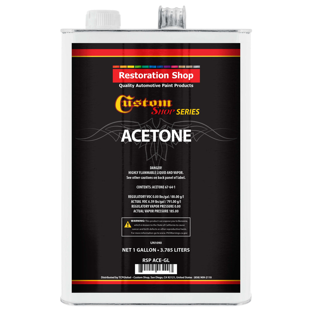 Restoration Shop Acetone Very Strong and Fast Evaporation - Gallon