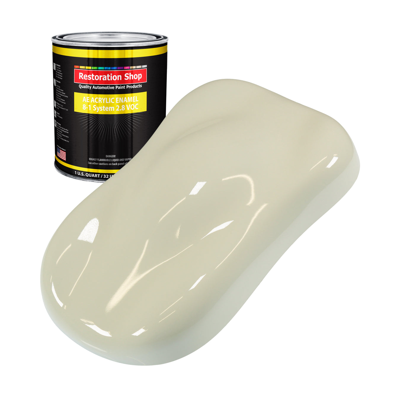 Acrylic Enamel Paint - Grand Prix White