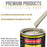 Performance Bright White Acrylic Enamel Auto Paint - Gallon Paint Color Only - Professional Single Stage Automotive Car Equipment Coating, 2.8 VOC
