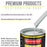 Cameo White Acrylic Enamel Auto Paint - Quart Paint Color Only - Professional Single Stage High Gloss Automotive Car Truck Equipment Coating, 2.8 VOC
