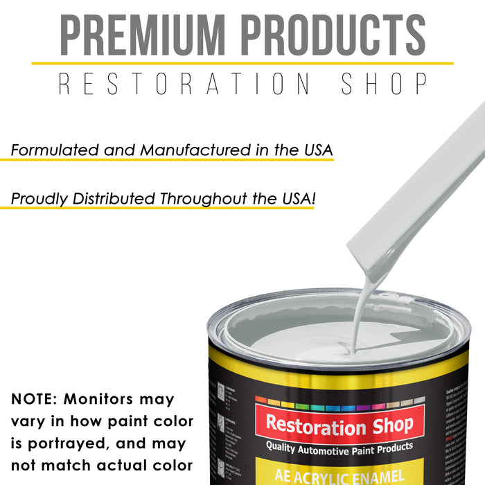 Championship White Acrylic Enamel Auto Paint - Gallon Paint Color Only - Professional Single Stage Automotive Car Truck Equipment Coating, 2.8 VOC