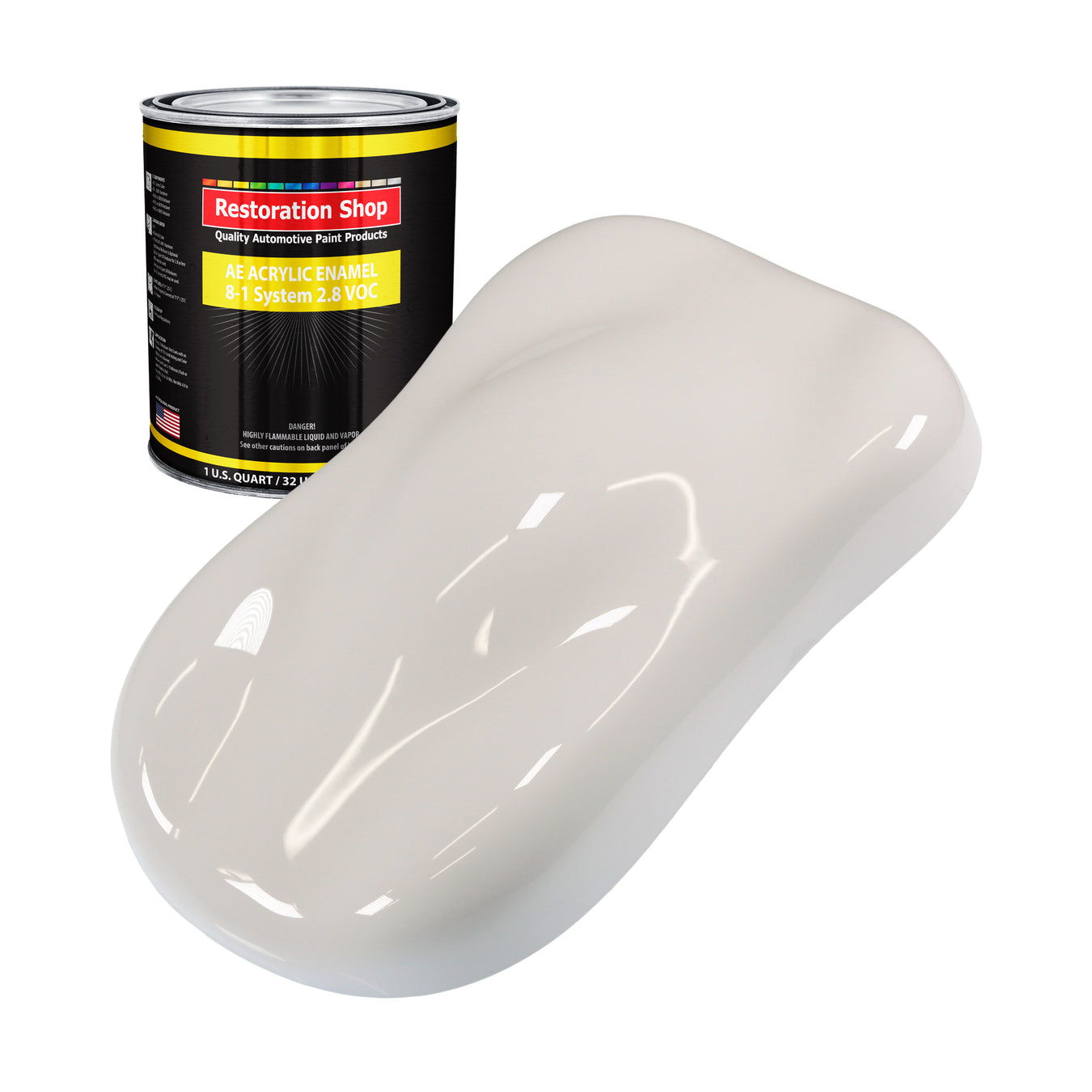 Acrylic Enamel Paint - Oxford White