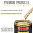 Ivory Acrylic Enamel Auto Paint - Complete Gallon Paint Kit - Professional Single Stage Automotive Car Truck Equipment Coating, 8:1 Mix Ratio 2.8 VOC