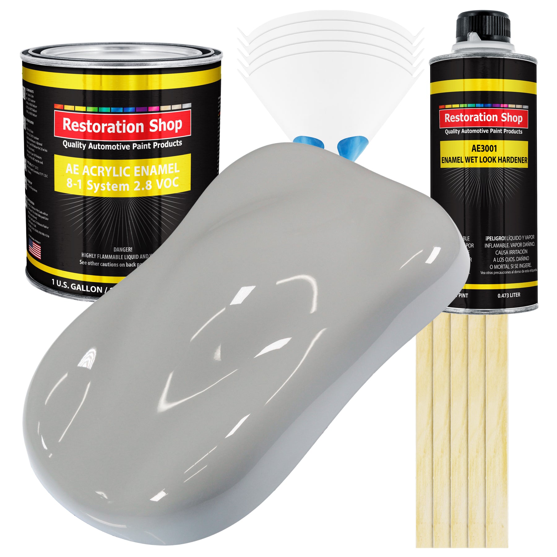 Mesa Gray Acrylic Enamel 1-Gallon Kit — TCP Global