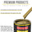 Buckskin Tan Acrylic Enamel Auto Paint - Complete Quart Paint Kit - Professional Single Stage Automotive Car Truck Coating, 8:1 Mix Ratio 2.8 VOC