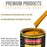 School Bus Yellow Acrylic Enamel Auto Paint - Quart Paint Color Only - Professional Single Stage Gloss Automotive Car Truck Equipment Coating, 2.8 VOC