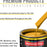 Citrus Yellow Acrylic Enamel Auto Paint - Complete Gallon Paint Kit - Professional Single Stage Automotive Car Truck Coating, 8:1 Mix Ratio 2.8 VOC