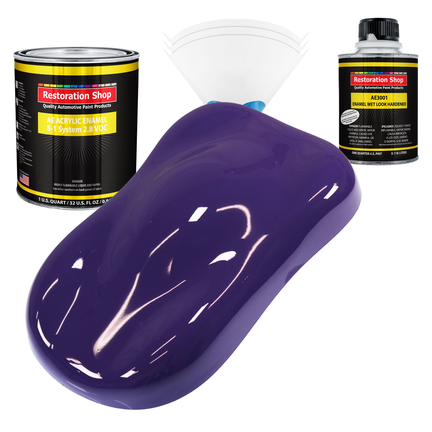 ARTIFICE パープル Mystical Purple Acrylic Enamel 1-Quart Kit — TCP Global