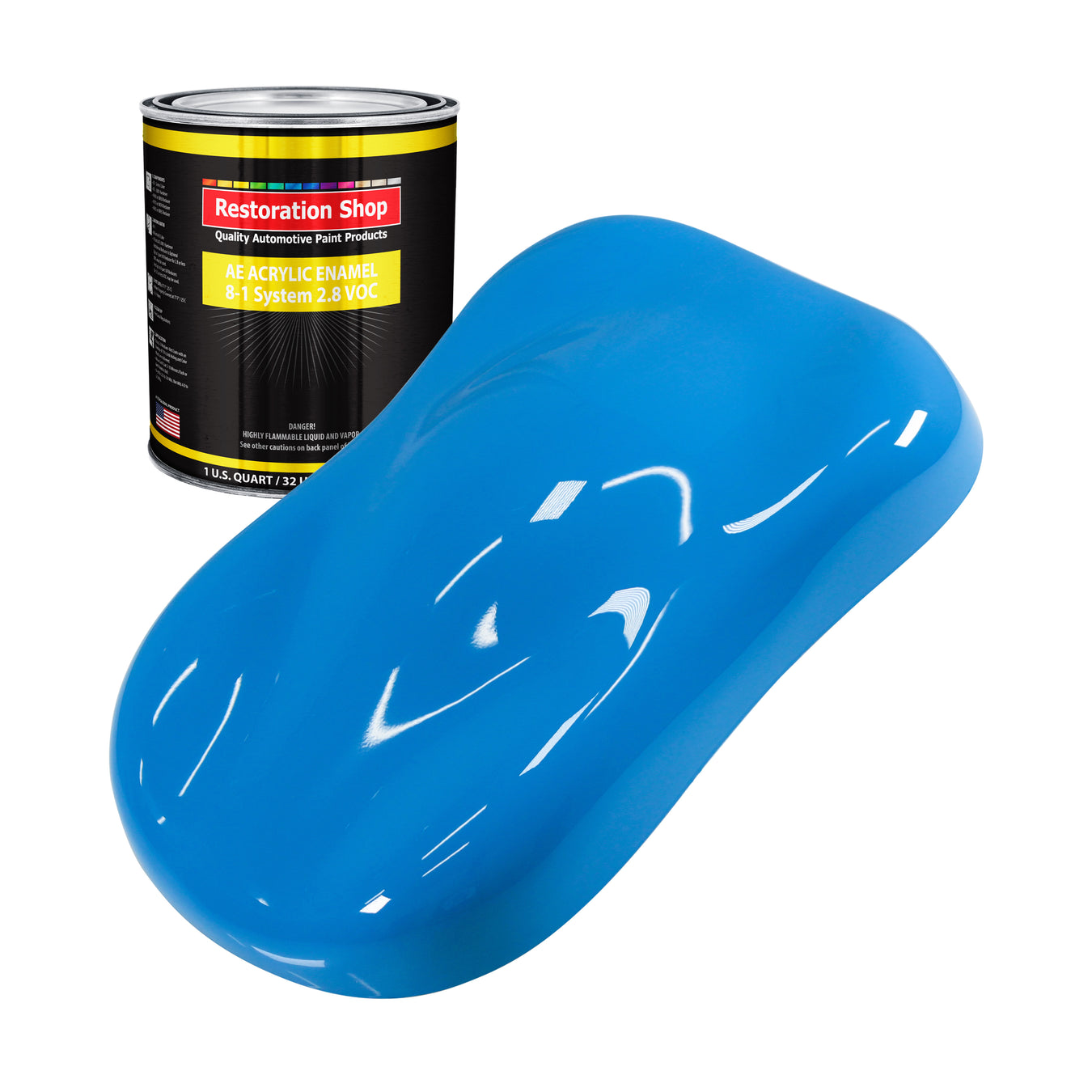 Acrylic Enamel Paint - Grabber Blue