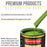Sublime Green Acrylic Enamel Auto Paint - Gallon Paint Color Only - Professional Single Stage Gloss Automotive Car Truck Equipment Coating, 2.8 VOC