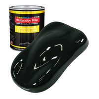 Rock Moss Green Acrylic Enamel Auto Paint - Gallon Paint Color Only - Professional Single Stage Gloss Automotive Car Truck Equipment Coating, 2.8 VOC