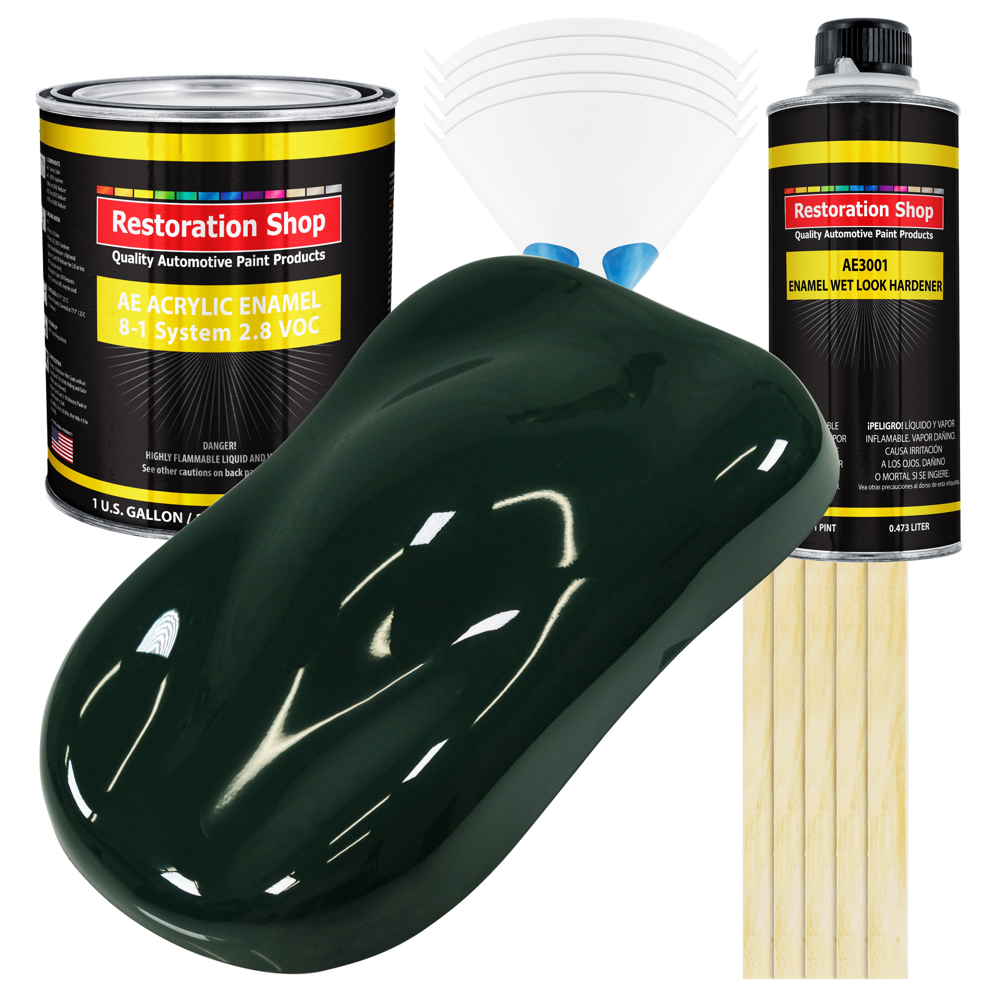 British Racing Green Acrylic Enamel 1-Gallon Kit – TCP Global