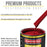 Jalapeno Bright Red Acrylic Enamel Auto Paint - Gallon Paint Color Only - Professional Single Stage Automotive Car Truck Equipment Coating, 2.8 VOC
