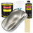 Pewter Silver Metallic Acrylic Enamel Auto Paint - Complete Gallon Paint Kit - Professional Single Stage Automotive Car Coating, 8:1 Mix Ratio 2.8 VOC