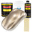 Cashmere Gold Metallic Acrylic Enamel Auto Paint - Complete Gallon Paint Kit - Professional Single Stage Automotive Car Coating, 8:1 Mix Ratio 2.8 VOC