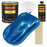 Viper Blue Metallic Acrylic Enamel Auto Paint - Complete Gallon Paint Kit - Professional Single Stage Automotive Car Coating, 8:1 Mix Ratio 2.8 VOC