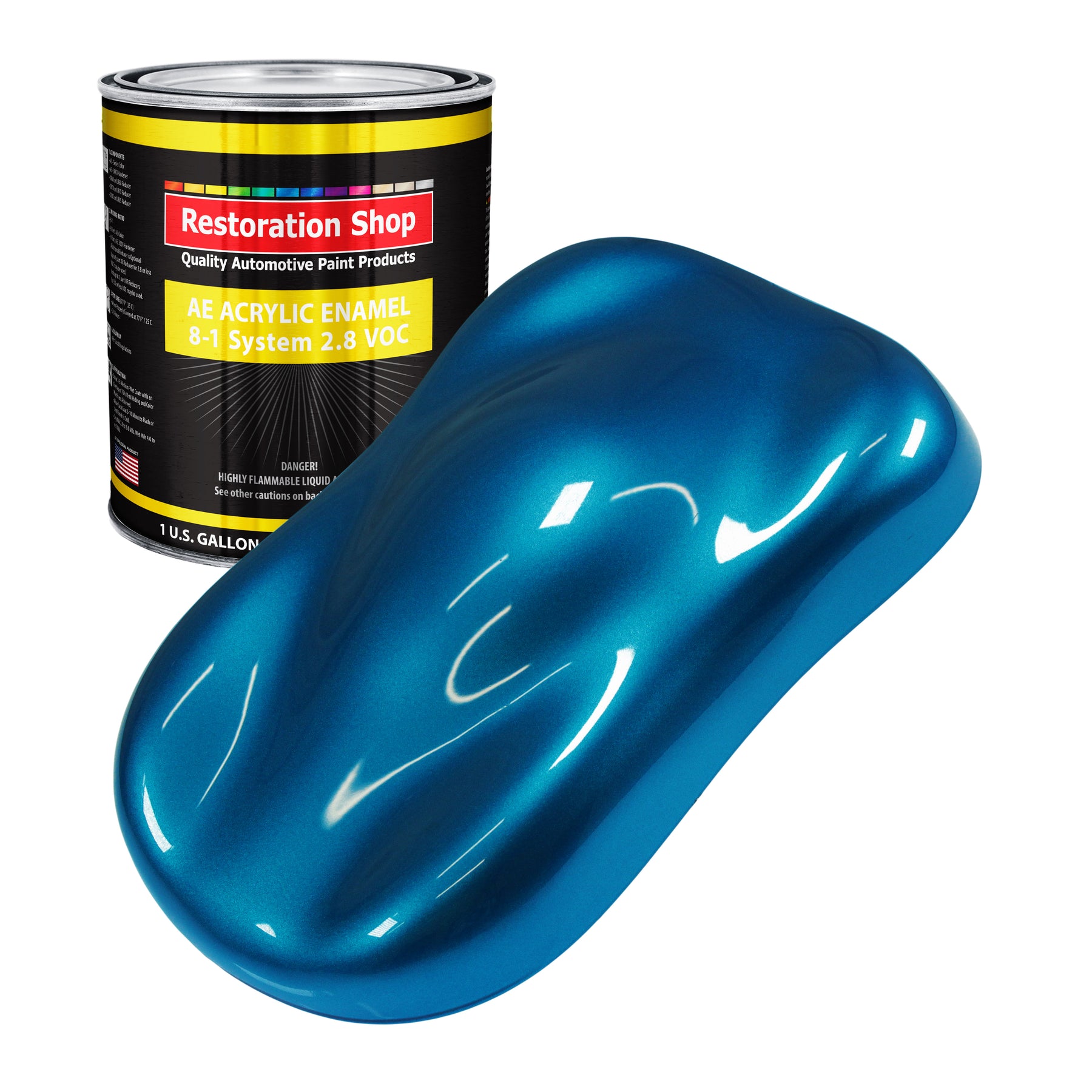 R　エンジェルブルー Cruise Night Blue Metallic Acrylic Enamel - 1 Gallon — TCP Global