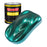 Dark Teal Metallic Acrylic Enamel Auto Paint - Gallon Paint Color Only - Professional Single Stage Automotive Car Truck Equipment Coating, 2.8 VOC