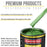 Gasser Green Metallic Acrylic Enamel Auto Paint - Complete Gallon Paint Kit - Professional Single Stage Automotive Car Coating, 8:1 Mix Ratio 2.8 VOC