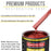 Firethorn Red Pearl Acrylic Enamel Auto Paint - Complete Gallon Paint Kit - Professional Single Stage Automotive Car Coating, 8:1 Mix Ratio 2.8 VOC