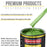 Firemist Lime Acrylic Enamel Auto Paint - Complete Gallon Paint Kit - Professional Single Stage Automotive Car Truck Coating, 8:1 Mix Ratio 2.8 VOC