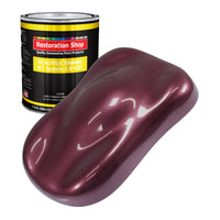 Milano Maroon Firemist Acrylic Enamel Auto Paint - Gallon Paint Color Only - Professional Single Stage Automotive Car Truck Equipment Coating, 2.8 VOC