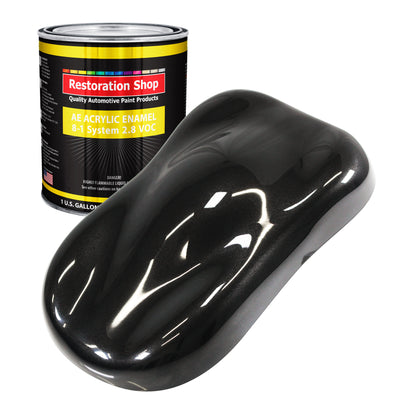 Black Diamond Firemist Acrylic Enamel Auto Paint - Gallon Paint Color Only - Professional Single Stage Automotive Car Truck Equipment Coating, 2.8 VOC