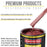 Firemist Red Acrylic Enamel Auto Paint - Gallon Paint Color Only - Professional Single Stage High Gloss Automotive Car Truck Equipment Coating 2.8 VOC