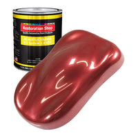 Firemist Red Acrylic Enamel Auto Paint - Gallon Paint Color Only - Professional Single Stage High Gloss Automotive Car Truck Equipment Coating 2.8 VOC