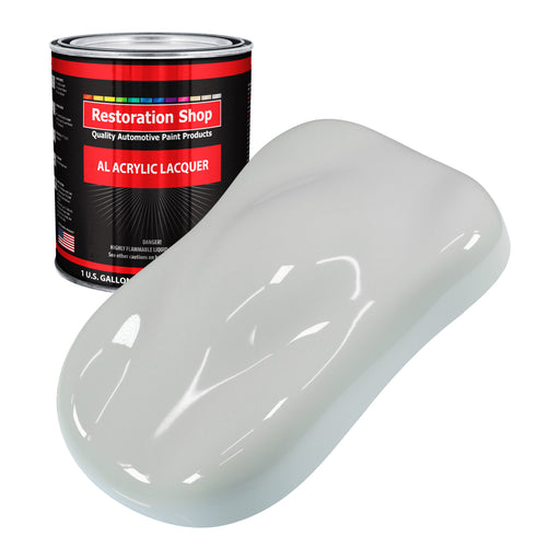 Classic White - Acrylic Lacquer Auto Paint - Gallon Paint Color Only - Professional Gloss Automotive, Car, Truck, Guitar & Furniture Refinish Coating