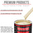 Wimbledon White - Acrylic Lacquer Auto Paint - Complete Gallon Paint Kit with Slow Dry Thinner - Professional Automotive Car Truck Refinish Coating