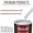 Winter White - Acrylic Lacquer Auto Paint - Gallon Paint Color Only - Professional Gloss Automotive, Car, Truck, Guitar & Furniture Refinish Coating