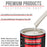 Pure White - Acrylic Lacquer Auto Paint - Complete Gallon Paint Kit with Medium Thinner - Professional Automotive Car Truck Guitar Refinish Coating