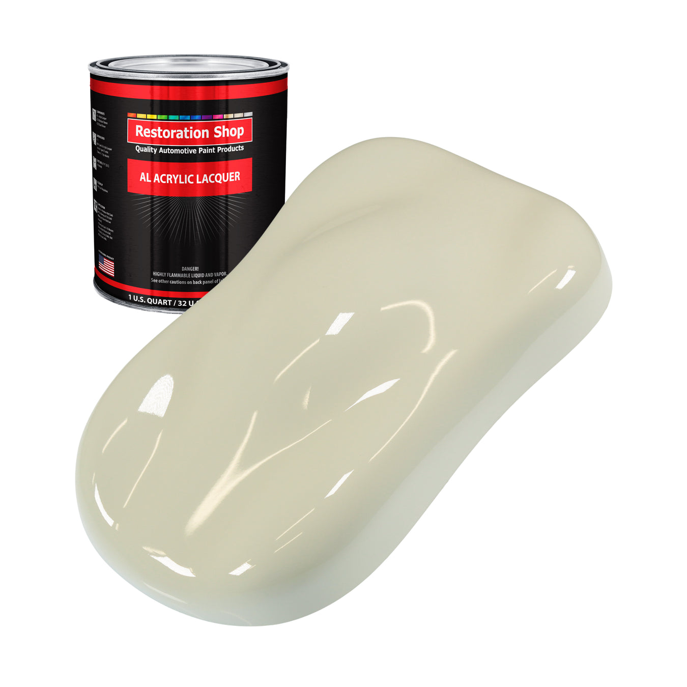 Acrylic Lacquer Paint - Grand Prix White