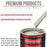 Spinnaker White - Acrylic Lacquer Auto Paint - Quart Paint Color Only - Professional Gloss Automotive, Car, Truck, Guitar & Furniture Refinish Coating