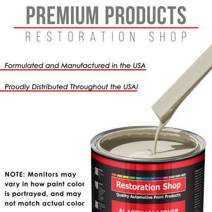 Performance Bright White - Acrylic Lacquer Auto Paint - Quart Paint Color Only - Professional High Gloss Automotive Car Truck Guitar Refinish Coating