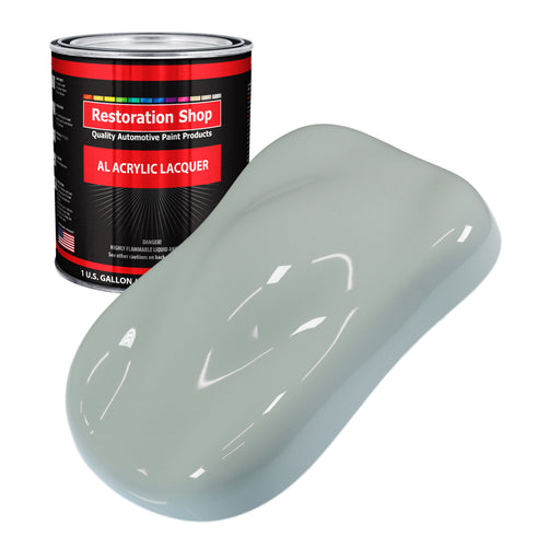 Fleet White - Acrylic Lacquer Auto Paint - Gallon Paint Color Only - Professional Gloss Automotive, Car, Truck, Guitar & Furniture Refinish Coating