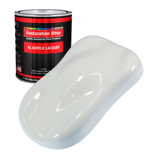 Cameo White - Acrylic Lacquer Auto Paint - Gallon Paint Color Only - Professional Gloss Automotive, Car, Truck, Guitar & Furniture Refinish Coating