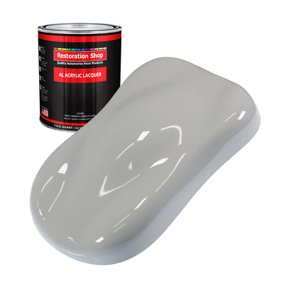 Mesa Gray - Acrylic Lacquer Auto Paint - Quart Paint Color Only - Professional Gloss Automotive, Car, Truck, Guitar & Furniture Refinish Coating
