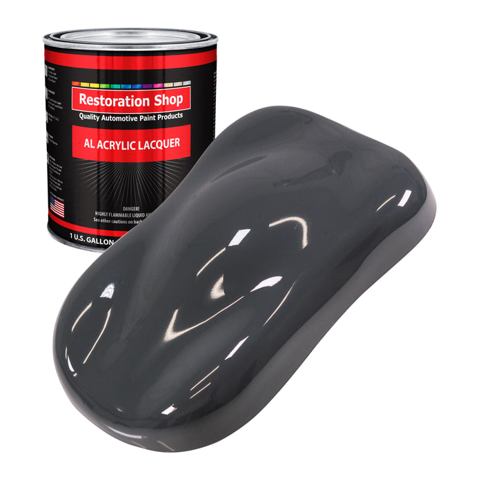 Machinery Gray - Acrylic Lacquer Auto Paint - Gallon Paint Color Only - Professional Gloss Automotive, Car, Truck, Guitar & Furniture Refinish Coating