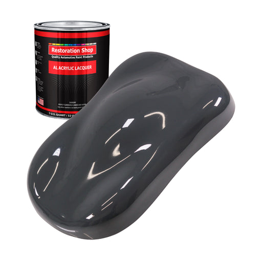 Machinery Gray - Acrylic Lacquer Auto Paint - Quart Paint Color Only - Professional Gloss Automotive, Car, Truck, Guitar & Furniture Refinish Coating